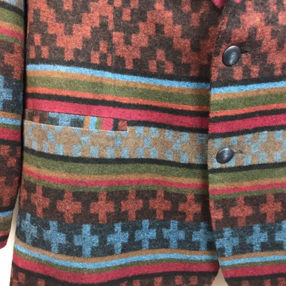 Bica Uomo For Men Tribal Boho Western Blazer - Picture 3 of 5
